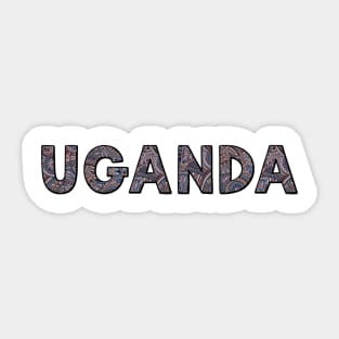 Uganda Sticker